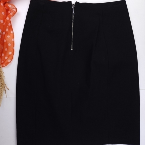 New Roland Mouret Blue Leopard Black Color Block Size 10 - Picture 6 of 8